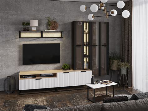 Купить гостиную Норд, цвет софт даймонд line арт. 71695 — 39079 руб.