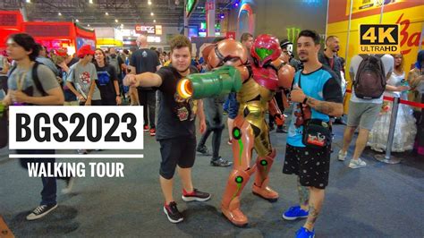 BGS 2023 Brasil Game Show São Paulo Tour 4K Walk YouTube