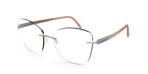 Silhouette Inspire 5506 Dk 7530 Eyeglasses In Gold Smartbuyglasses Usa