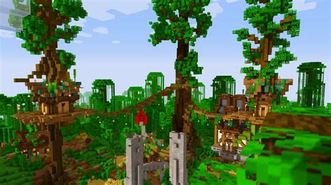 Custom Jungle Village w/ Download Minecraft Map