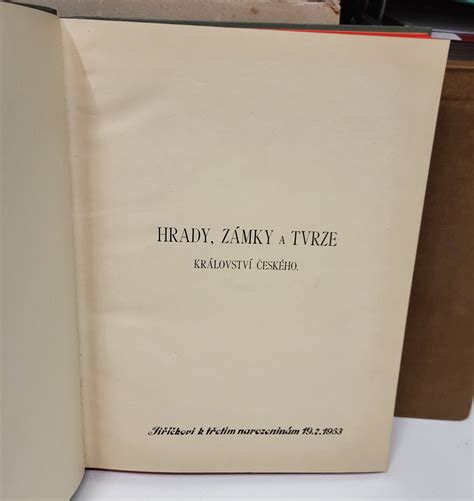 Kniha Hrady zámky a tvrze království českého díl IX Domažlicko a