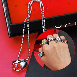 Anillos Naruto Anillos Akatsuki Juego De 10 Anillos De Naruto Con 1