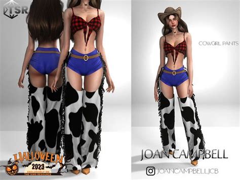 Joan Campbell Beauty S Cowgirl Pants In 2024 Sims 4 Mods Clothes