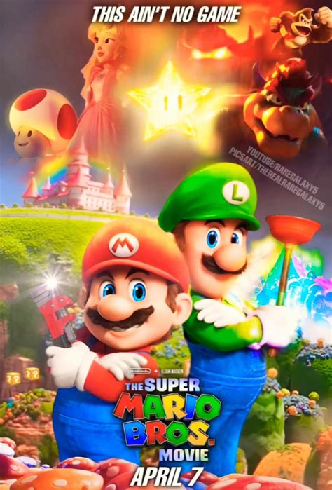 Super Mario Bros. Movie Poster by PrincessCreation345 on DeviantArt