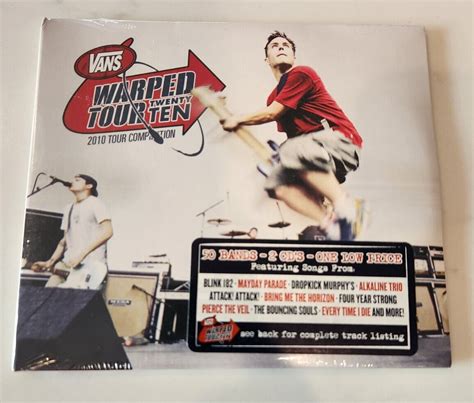 Vans Warped Tour 2010 Tour Compilation 2 CDs Brand New SEALED EBay