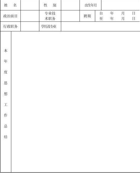 事业单位机关工勤工作人员年度考核登记表1word文档在线阅读与下载无忧文档