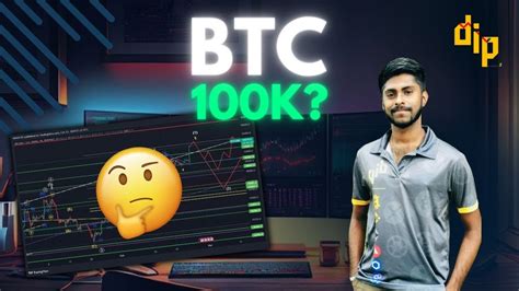 Btc 100k Soon😱 Will Btc Continue Bull Run Btc Elliott Wave Count