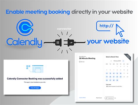 Calendly Connector Booking Wix App Market Wix