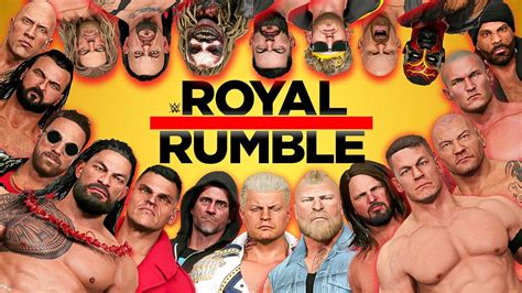 Wwe 2k23 Live Stream 30 Mens Royal Rumble Winner Faces King Cody