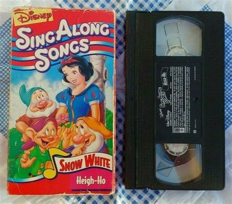 Disney Sing Along Songs Heigh Ho Vhs 1993 Giantgnom Images And Photos