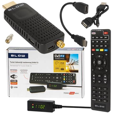 Dekoder Tuner Dvb T Blow Fhd Mini H Sklep Opinie Cena W