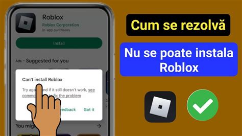 Cum să remediați eroarea Roblox App Nu se poate instala pe Google Play