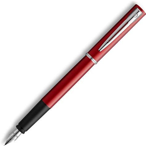 Waterman Graduate Allure Pluma Estilogr Fica Lacada Roja Punta Fina