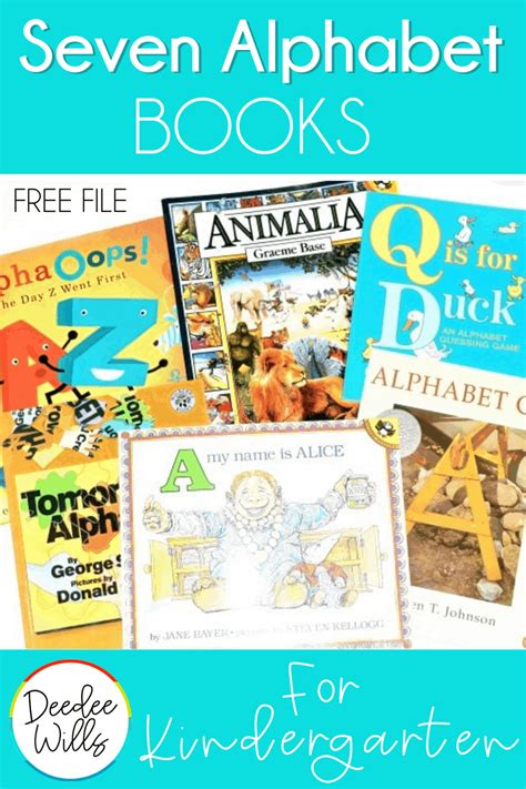 Alphabet Books For Kindergarten