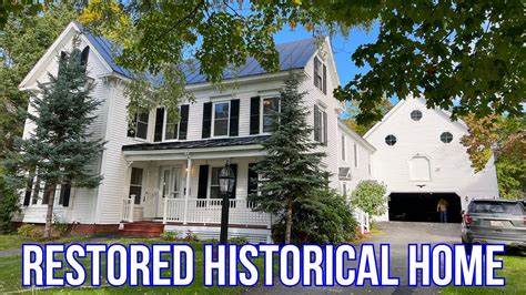 Beautifully Restored Historic Home With Heated Pool Maine Real Estate