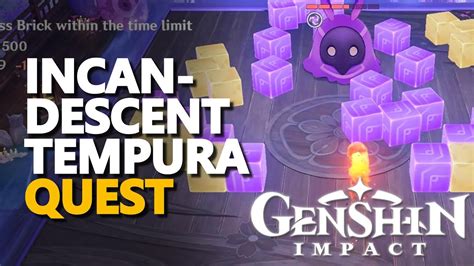 Incandescent Tempura Genshin Impact Youtube