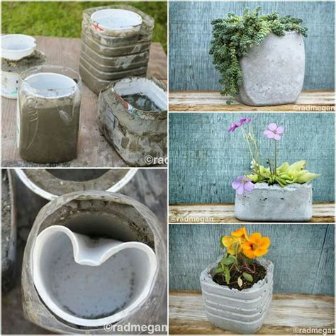 Pin By Talita Lewis On Diy Concrete Garden Concrete Diy Garden Diy