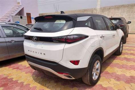 Tata Harrier First Units With Dual Tone Start Arriving At Dealer Yard