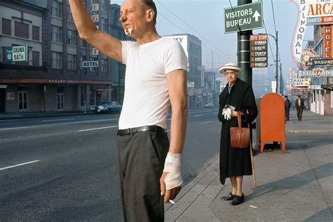 Fred Herzog S Bandaged Man Dazed