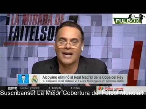 CANDENTE David Faitelson DESTRUYE Al Real Madrid Tras FRACASO En Copa