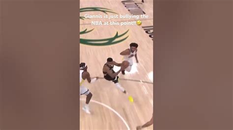 Giannis Is Just Bullying The Nba At This Point🤣 Youtube