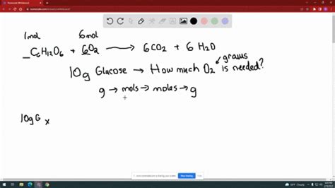 SOLVED How Many Grams Of Oxygen Does It Take To Burn 10 0 G Of Glucose