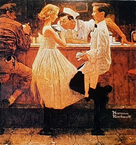 Solve After The Prom By Norman Rockwell 1957 Jigsaw Puzzle Online With