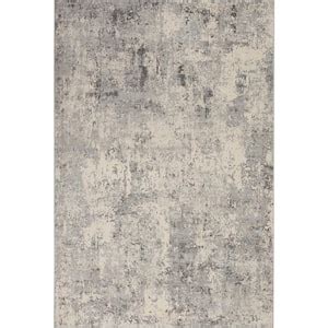 Nourison Rustic Textures Beige Grey Ft X Ft Abstract