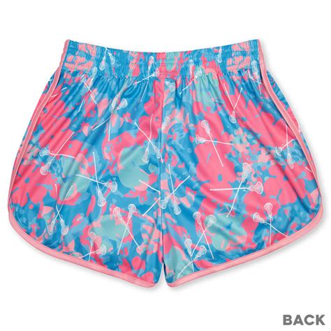 Women S Usa Lacrosse Floral Shorts