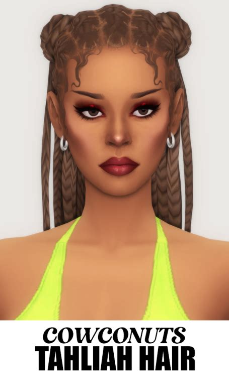 Arethabee Nineties Babe Hair By Luumia And Tahliah Hair By Cowconuts Updated With New Ea Hair