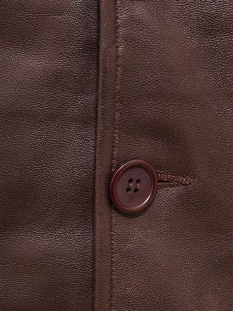 Men S Brown Leather Waistcoat Digby MEN Caine