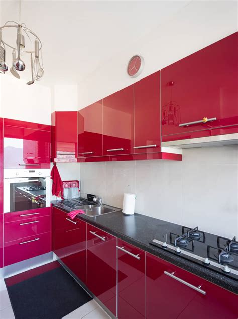 28 Red Kitchen Ideas With Red Cabinets 2018 Photos