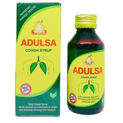 Buy Adulsa Cough Syrup Ml Yogi Ayurvedic