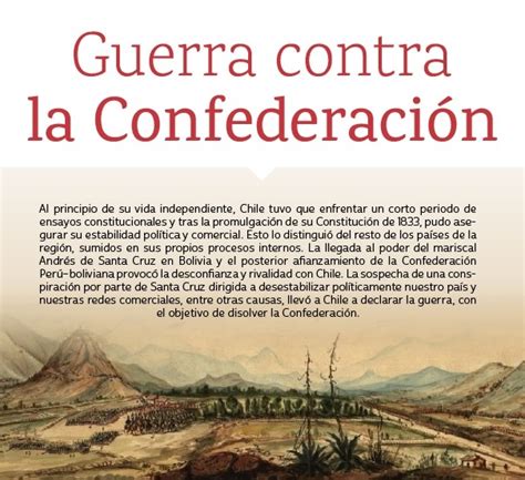 Guerra contra la Confederación Perú boliviana Academia de Historia