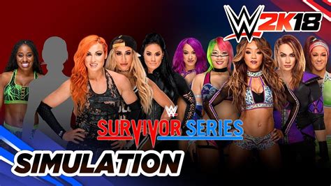 Wwe 2k18 Survivor Series 2017 Womens Team Raw Vs Team Smackdown Youtube