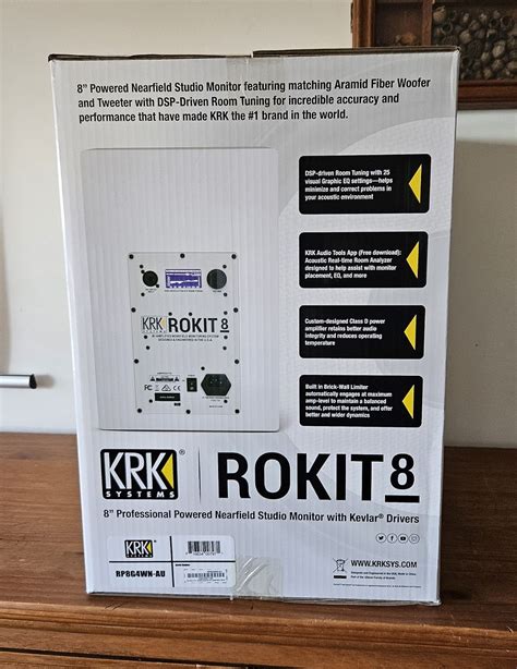 Pair of KRK ROKIT 8 G4 |﻿ Stereo, Home Cinema, Headphones Components