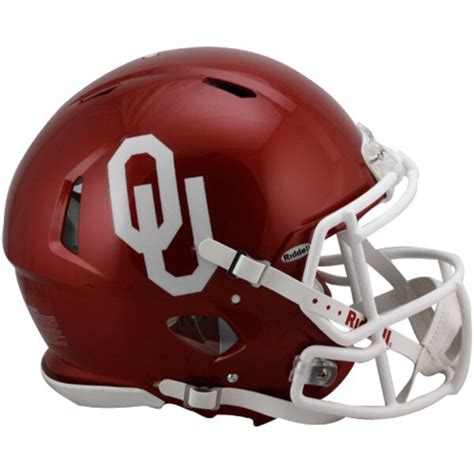 Riddell Oklahoma Sooners Revolution Speed Full-Size Authentic Football ...