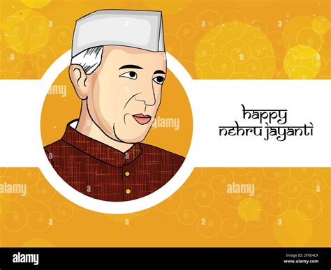 Jawaharlal Nehru Jayanti Stock Vector Image And Art Alamy