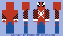 Spider man Minecraft Skin