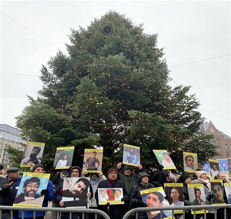 Amsterdam: On the Eve of New Year 2023, Iranian Resistance Supporters ...