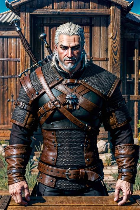 Geralt Of Rivia The Witcher 3 Wild Hunt V3 0 Tensor Art