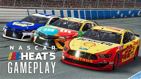 NASCAR Heat 5 4K Xbox One X Gameplay YouTube