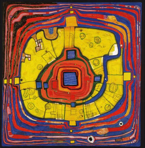 Hundertwasser Hundertwasser Idee Farbe Kunstproduktion