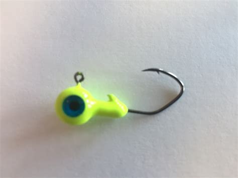 Mad Oz Crappie Jigs Chartreuse Pk Thumperselite