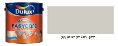 Farba lateksowa matowa kolor Solidny Szary Beż 5L Dulux EasyCare