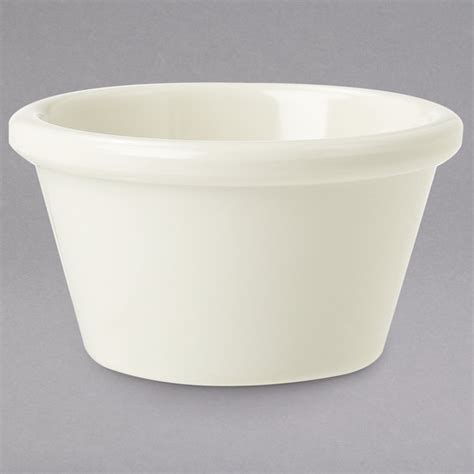 Get S Iv Oz Ivory Smooth Melamine Ramekin Case