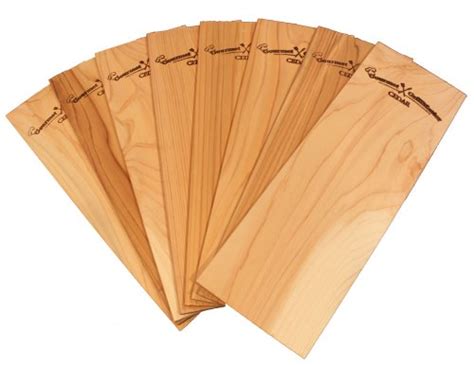 Gourmet Grillmaster Cedar Grilling Planks Extra Long Pack