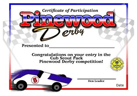 Pinewood Derby Pit Passes Free Printable Artofit