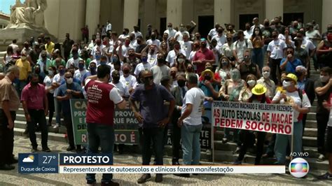 V Deo Representantes De Autoescolas Fazem Protesto Rj G