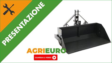 Pala Posteriore Per Trattore Blackstone B PAL 160 Con Lama Da 160 Cm